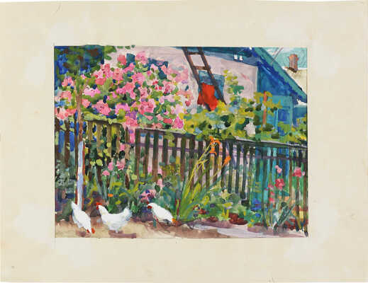 Елкин Василий Николаевич. На даче